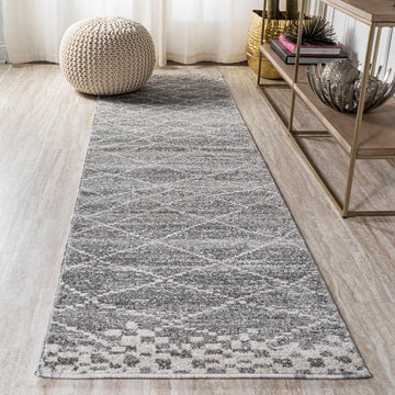 Asilah Moroccan Modern Diamond Area Rug